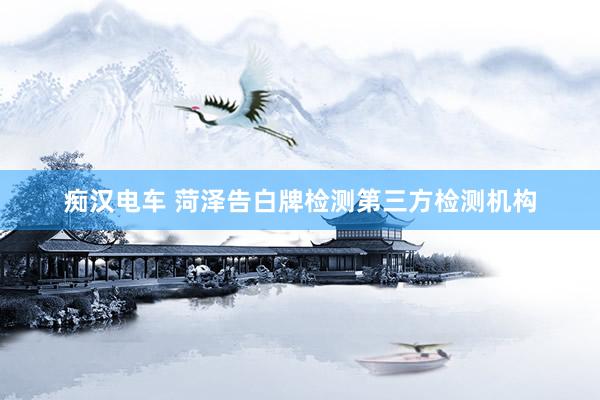 痴汉电车 菏泽告白牌检测第三方检测机构
